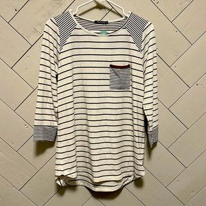 NWT Raglan Knit Top